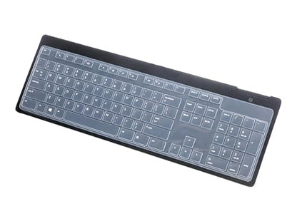 Silicone Keyboard Cover Skin Compatible for HP EliteOne 800 G4 All-in-One PC, HP USB Slim Business Keyboard SK-2120 KU-1469 KB-1469 803181 T4E63AT KBAR211 (Clear)