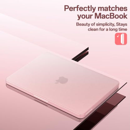 Case Compatible with MacBook Neo 13 inch 2026 (Model A3404), Scratch Resistant Protective Hard Shell Cover, Matte Blush - color: Matte Blush