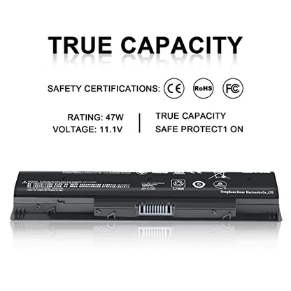 TSKYBEAR P106 PI06 PI09 P109 710416-001 710417-001 Notebook Battery Compatible with HP Envy,Envy TouchSmart,Pavilion,Pavilion TouchSmart 14 15 17 Series Laptop Battery Hstnn-Lb4N Hstnn-Lb40 Hstnn-Yb4N - size: PI06