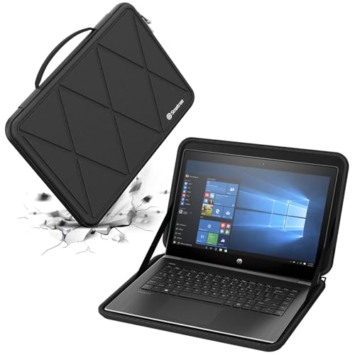 Smatree Hard EVA Protective Case for 11.6" HP Pro x360 Fortis11 G11/G10/G9 | Compatible for 11.6 inch HP Fortis 11 G9 Q/x360 11 G3 J, Chromebook 11 G9/x360 11 G4 Laptop Bag (X8017T) - color: X Series-Black, size: For 11.6 inch HP Pro x360 Fortis 11 G11(X8
