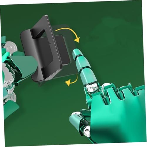 2pcs Mini Laptop Stand Foldable Portable Notebook Holder Desktop Laptop Stand Holder Bracket for Travel Work Home Black