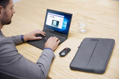 Lenovo Urban Laptop Sleeve 14 Inch for Laptop/ Notebook/Tablet Compatible with MacBook Air/Pro Water Resistant - Charcoal Grey - size: 14 inch