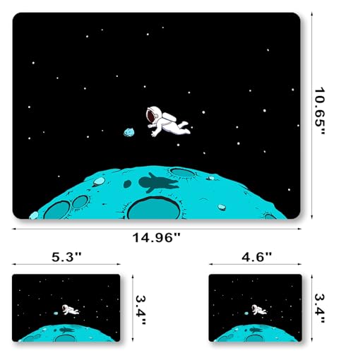 Laptop Skin Sticker Decal, 12" 13" 13.3" 14" 15" 15.4" 15.6" Laptop Vinyl Sticker Skin Cover Art Protector Notebook PC (2 Wrist Pad Skins Included), Decorative Waterproof Removable, Space Alien 2025