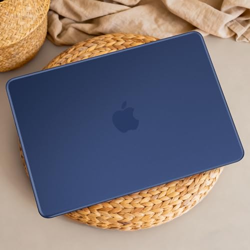 May Chen for MacBook Neo 13 inch Liquid Retina Display ((2026 Release A3404), Slim & Lightweight Protective Case with Screen Protector&Keyboard Cover&Dust Plug, Frosted Indigo - color: Frosted Indigo
