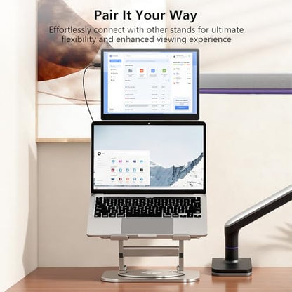 Portable Monitor 13.5'' 3000×2000 IPS 3:2 Screen, 100% sRGB HDR USB-C HDMI Second Monitor for Laptop, Ultra-Slim Portable Display with Adjustable Damping Stand, Plug & Play for PC Mac Phone
