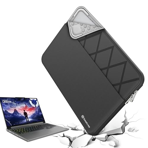 Smatree 13 inch Laptop Sleeve for Lenovo 13w Yoga | for 13 inch Lenovo 13w Yoga,Protective Case with Accessory Pocket,Patented Super Corner Design (E437) - color: Elite-Black, size: for 13 inch Lenovo 13w Yoga(E437)