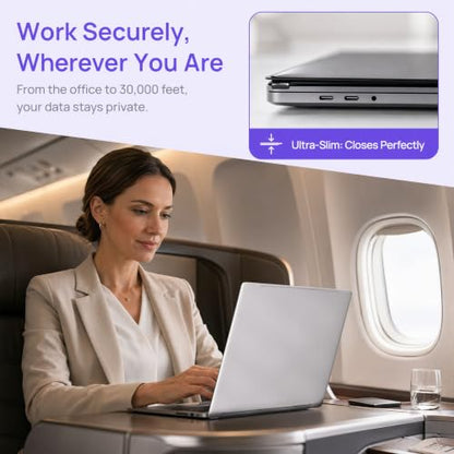 KEANBOLL MacBook Pro 14 Screen Protector, Magnetic Anti Peep | Removable, Anti-Glare, Blue Light Reduction, for MacBook Pro 14-Inch M1-M5 Pro/Max 2021-2026 - size: Macbook Pro 14.2-Inch
