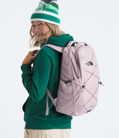 The North Face Jester Everyday Laptop Backpack, Ashen Purp/Blk, OSFA | Commuter Travel Bag, Laptop Sleeve, Water-Repellent - color: Ashen Purple/Tnf Black