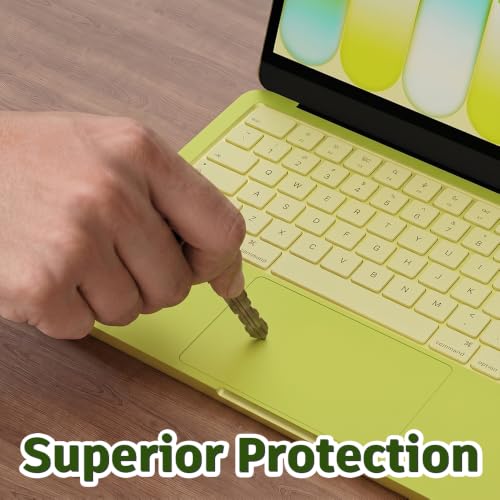 Palm Rest Cover for 2026 MacBook Neo Vinyl Skin with Trackpad Protector | Protect Laptop, Vinyl Decal, Residue-Free Sticker, Removable (Yellowgreen) - color: Yellowgreen