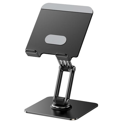 Adjustable Tablet Stand with Rotating Base & Folding Design, 360° Rotating Tablets, for iPad, Phone, Tablet, Laptop, Ergonomic Workspace, Sturdy Build