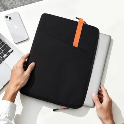 NIDOO Laptop Sleeve 13 inch Computer Carrying Case Cover for 13" MacBook Air M5 M4 2026/13.6" MacBook Air/Lenovo ThinkPad L13 Gen 4 / L13 Gen 5/13.3" Dell Latitude 7350 7340/ Microsoft HP EliteBook - color: Black, size: 13-13.3 Inch