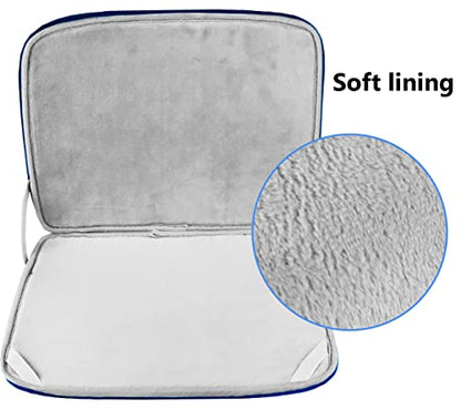 Laptop Case 14 inch, Shockproof Protective Computer Cover Flip Case Briefcase Carrying Bag Compatible with 14" HP, Lenovo, Asus, Acer, Notebook, Chromebook Computer, Blue - color: Blue, size: 14 Inch