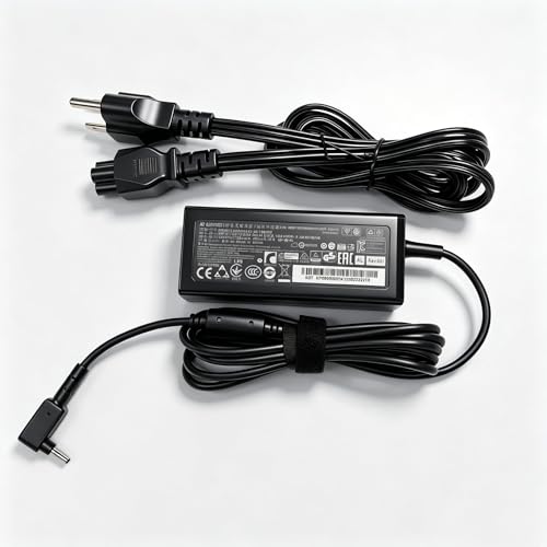 45W Laptop Charger Power Adapter Compatible with Acer Aspire 3 14 15 Spin 14, Fit for A314 A315 A317 Series A315-58 58G 57G 24P 44P A314-21 22 31 Laptop Replacement Charger