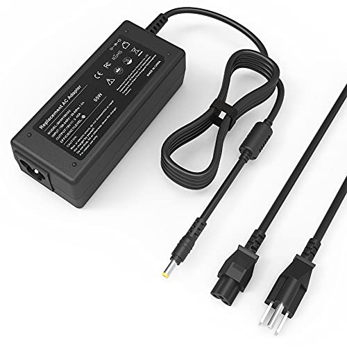 19V 3.42A 65W Laptop Charger for Acer Aspire E15 E1-532-2635 E1-571 E1-531 E3 E5 E5-511 E5-571 E5-573 E5-573G E5-575 E5-576G E5-575G E5-521 E5-522 ES1 ES1-531 ES1-511,ChromeBook C7 C710 AC710 - color: black2