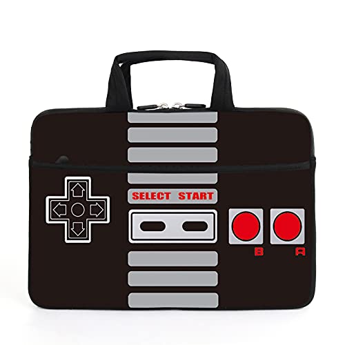 AMARY 11"/12"/13.3 inches Laptop Sleeve Chromebook Case Ultrabook Case Notebook Sleeve PC Messenger Bag with Handle Accessory Pocket for Men Women (AMR13-08) - color: Amr13-08
