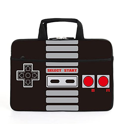 AMARY 11"/12"/13.3 inches Laptop Sleeve Chromebook Case Ultrabook Case Notebook Sleeve PC Messenger Bag with Handle Accessory Pocket for Men Women (AMR13-08) - color: Amr13-08