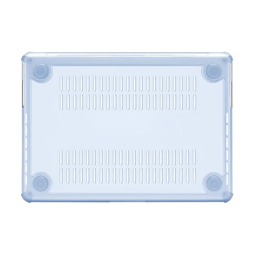 MOSISO Compatible with MacBook Pro 14 inch Case M5 M4 M3 M2 M1 2026-2021 | 3 in 1 Kit Anti-Crack Hard Shell with TPU Bumper, A3427 A3426 A3434 A3112 A3185 A3401 A2918 A2992 A2779 A2442, Baby Blue - color: Baby Blue