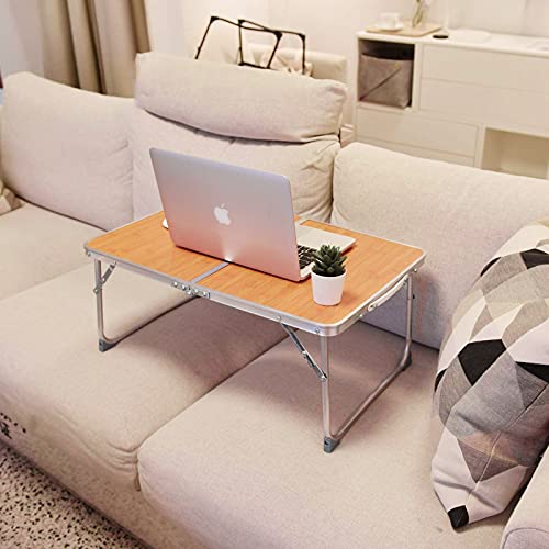 Lap Desk, Laptop Desk with LED Light, Bed Table Desk