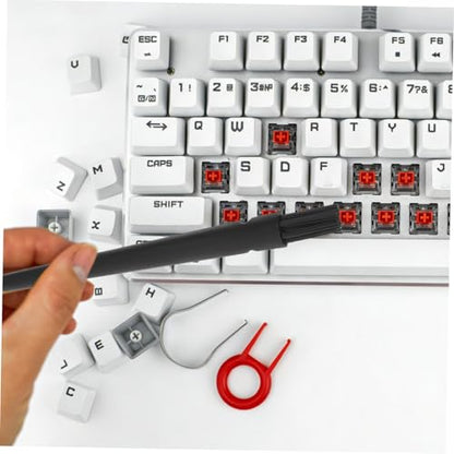 Anti-Static Electronics Cleaning Brush Set 13pcs (12 Brushes + Air Blower) for Computer Keyboard, Circuit Board, Industrial Fan, and Laptop Dust Removal