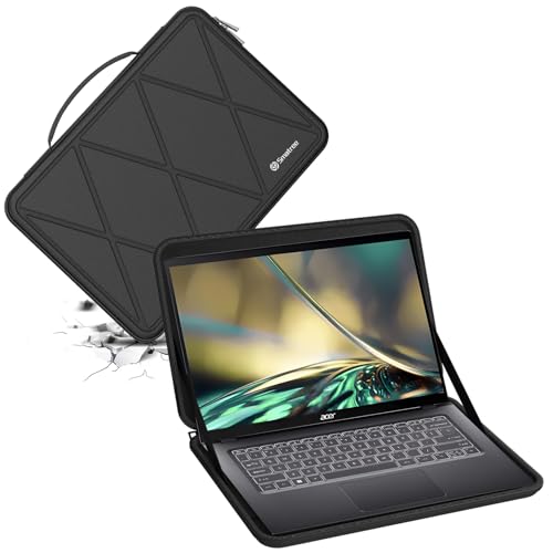 Smatree Hard EVA Protective Sleeve Compatible for 14 inch Acer Spin 3 Laptop-SP314-55-34UR, for 14 inch Acer Spin 3 SP314-55N-76EX 2 in 1 Laptop Notebook Bag (X8029T) - color: X Series-Black, size: For 14 inch Acer Spin 3 SP314-55-34UR(X8029T)