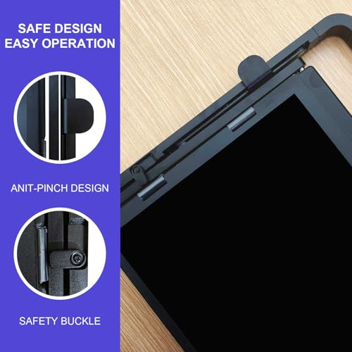 14-Inch WUXGA IPS 60Hz Triple Portable Monitor Extender | for 13–16”Laptops,Stable Bracket with Anti-Pinch Design,Aluminum Alloy,USB-C & H/D Interface,Suitable for Travel,Home Office
