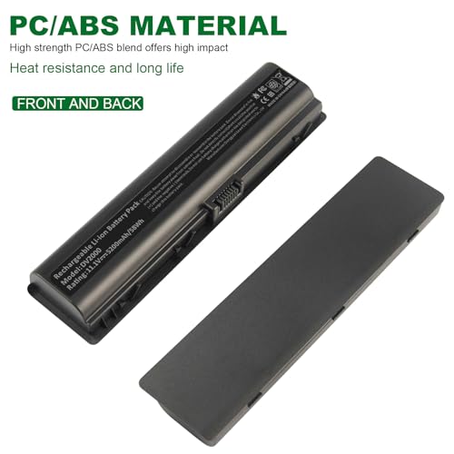 Fancy Buying Laptop Battery for HP Pavilion DV2000 DV2100 dv2200 dv2400 dv6000 dv6100 dv6300 dv6500 dv6700 Compaq Presario C700 Battery - size: 8.15*2.05*0.83inch DV2000