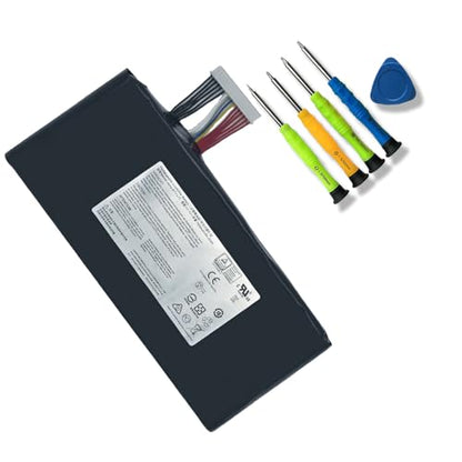 JOTACT BTY-L77（11.1V 83.25Wh/7500mAh 9-Cell） Laptop Battery Compatible with MSI GT72 2PE 2QD 2QE 6QD 6QE GT72S 6QD 6QE 6QF WT72 2OK 2OM 6QI GT80 GT80S Series Notebook MS-1781 MS-1782 MS-1783 MS-1785 - size: 6.52*2.75*0.80 inch BTY-L77