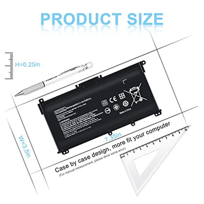 TSKYBEAR HTO3XL Laptop L11119-855 HT03XL Battery Compatible with HP Pavilion 14 15 17 15-CS 15-DA 15-DB Series 15-DA0012DX 14-CE0068ST 15-CS3073CL 15-CS3153CL 15-CS2064ST 15-DA0014DX HT03041XL