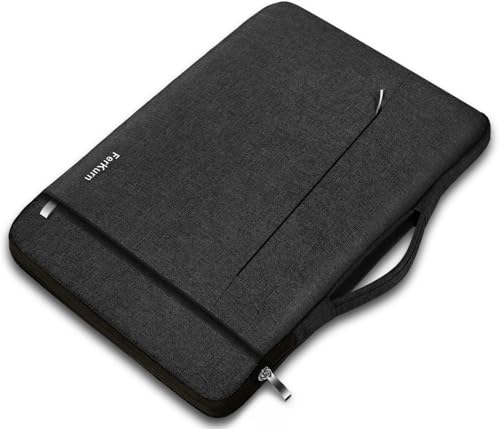 Ferkurn Laptop Case Sleeve for Men Women Chromebook Case Compatible with MacBook Air/Pro Lenovo Surface HP Dell ASUS Acer, 14 inch, Black - color: Black, size: 14 inch