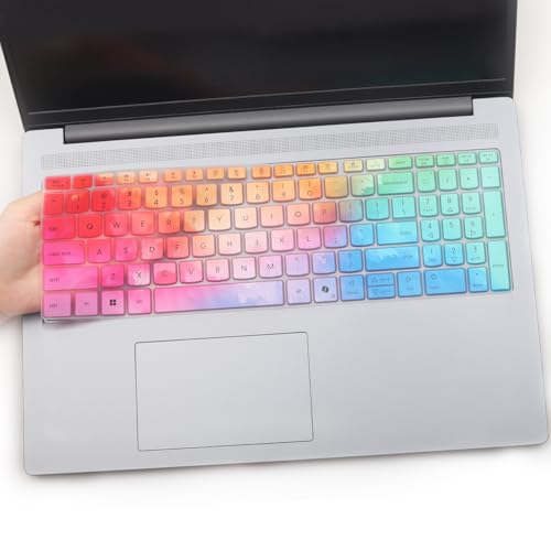 Keyboard Cover for 2025 Lenovo IdeaPad Slim 3 3i 3X 15 16" 15AHP10 15IRH10 15IRU10 15Q8X10 16ARP10 16IRH10, IdeaPad Slim 5 5i 16" 16AHP10 16IRH10 16IRH10R-Colorful - color: Colorful