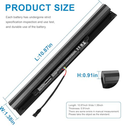 Futurebatt L15L4A01 Battery for Lenovo V4400 Ideapad 100-14IBD 100-15IBD 110-15ISK 110-17ACL 110-17IKB 300-15ABM 300-15IBR 300-15IBY 300-15IBR 300-15IBY 300-15IBY 300-15ISK 300-17ISK 80Q70021US 80UD - size: L15L4A01