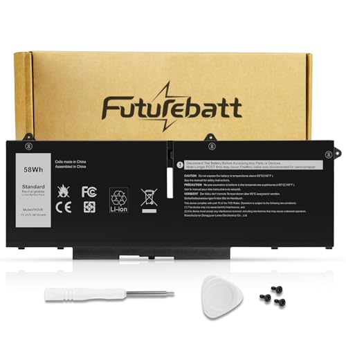 FK0VR Laptop Battery Replacement for Dell Latitude 5330 7330 7430 7530 Latitude 5330 2-in-1/7330 2-in-1/7430 2-in-1 P133G P134G P135G P136G P110F P138G P139G FKOVR 8H6WD 51R71 293F1 01VX5 404T8 - size: FK0VR