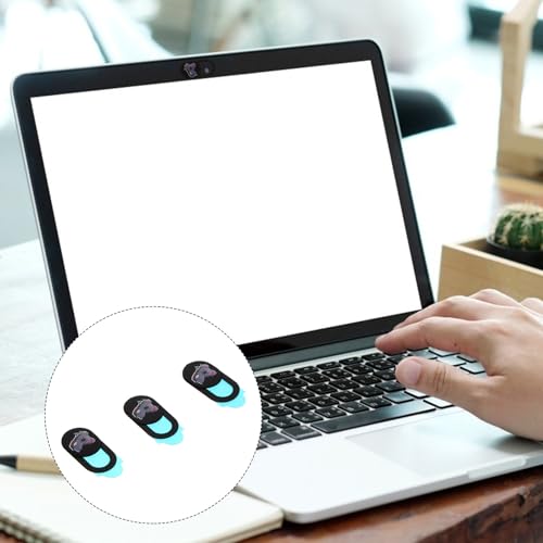 DOITOOL 3pcs Laptop Webcam Privacy Covers with Koala Pattern, Ultra-Thin Sliding Camera Lens Caps for Computers, Tablets, and Smartphones, Anti-Peeping Security Protectors