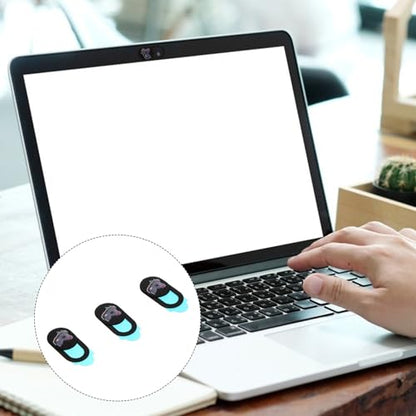 DOITOOL 3pcs Laptop Webcam Privacy Covers with Koala Pattern, Ultra-Thin Sliding Camera Lens Caps for Computers, Tablets, and Smartphones, Anti-Peeping Security Protectors