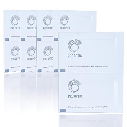 ProOptic Complete Optics Care and Cleaning Kit | 7-piece cleaning kit with air blower, microfiber cloth and spray for lenses, sensors and binoculars