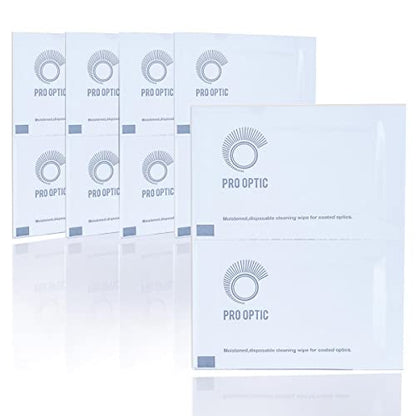 ProOptic Complete Optics Care and Cleaning Kit | 7-piece cleaning kit with air blower, microfiber cloth and spray for lenses, sensors and binoculars