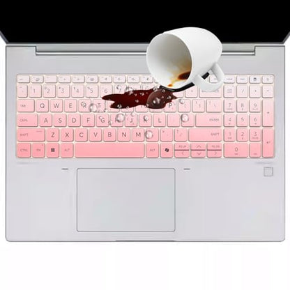 Keyboard Cover for 2026 2025 HP EliteBook 660 G11 16"/EliteBook 665 G11 16", HP ProBook 460 465G11 16 inch Laptop Accessories Protective Keyboard Cover Skin US Layout -Ombrepink - color: Ombrepink