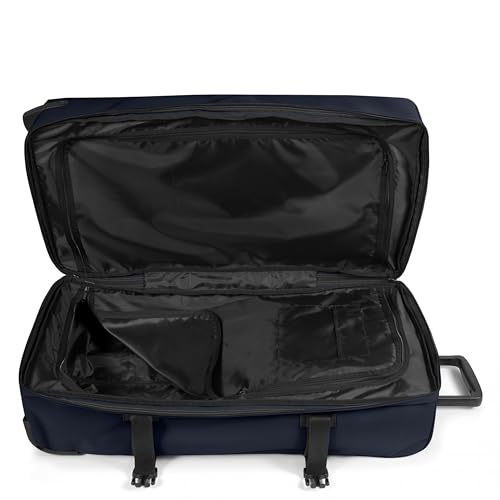 EASTPAK Tranverz L – 121L Large Soft Sided Checked Luggage, Dual Compartments, TSA Lock, Compression Straps & Smooth Inline Wheels, Ultra Marine - color: Ultra Marine, size: 121 Liter Checked Bag