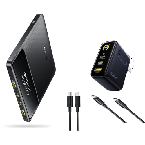 Baseus Laptop Portable Charger 100W 20000mAh Picogo 100W USB C Charger