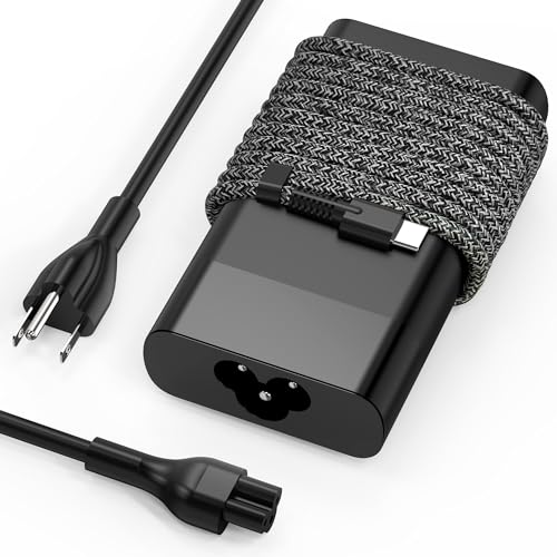 New Slim 90W USB C Laptop Charger for HP Spectre x360,EliteBook 1040 G4,HP 904082-003 ADP-90FE TPN-DA08 2LN85AA 2LN85AA#ABA 904144-850 L45440-003 Fast Charging Type C Travel Laptop Power Adapter - color: black1