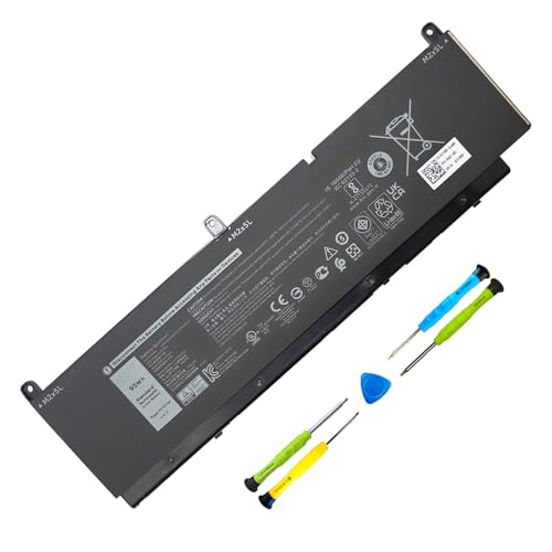 95Wh PKWVM Laptop Battery Replacement for Dell Precision 7750 7760 7550 7560 Series Notebook C903V CR72X 17C06 447VR 95Wh 11.4V 7922mAh 6-Cells