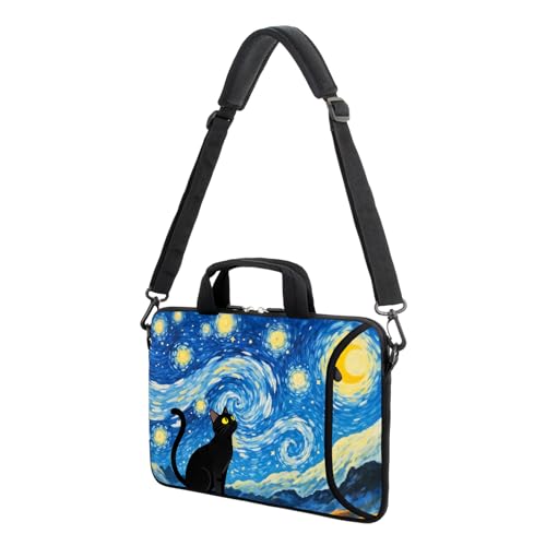 13" laptop bag laptop sleeve chromebook case adjustable shoulder strap with handle accessory pocket for men women (RYD-13-10) - color: Ryd-13-10