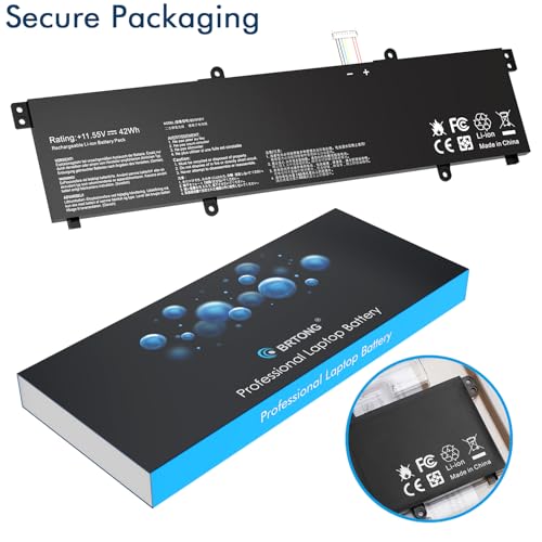 Laptop Battery B31N1911 C31N1911 Compatible with Vivo Book Flip 14 TM420IA M413DA M413 TP470EZ TP470EA TP420UA TP420IA F413 S413 0B200-03750000 0B200-03580000 B0B200-03580300 42Wh 11.55V - color: B31N1911