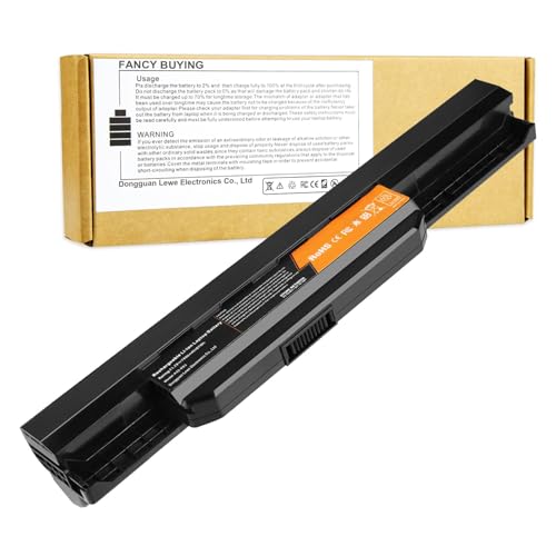 87Wh A32-K53 Laptop Battery for Asus K53 K53E X54C X53S X53 K53S X53E A32-K53 A41-K53 Asus A31-K53 A32-K53 A42-K53 A43 A53 A54 A83 A84 K43 K53 K54 K84 P43 P53 Pro4J Pro5N X43 X44 X53 X54 X5P X84 - size: 10.85*1.18*0.87inch A32-K53