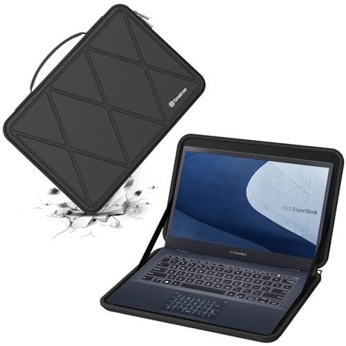 Smatree Hard Protective Case for 14 inch ASUS Chromebook Flip CX1 CX1400 | Compatible for 14 inch ASUS Chromebook Flip CX1 CX1400/Chromebook CX1 CX1400, Anti-Shock Laptop Case (X8257T) - color: X Series-Black, size: For 14 inch ASUS Chromebook Flip CX1(X8