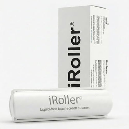 Screen Cleaner by iRoller - No Need for Spray or Wipes - Liquid Free iPad Screen Cleaner Roller Tool - Washable & Reusable - Phone Screen Cleaner Ideal for iPhone, Laptop, Computer Touchscreen - 3.5" - size: 1 pack
