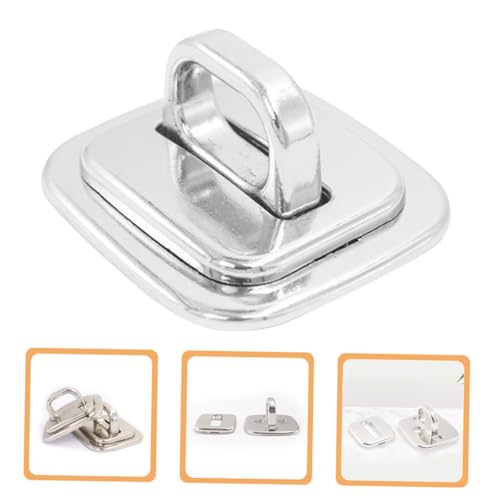 Housoutil 4pcs Laptop Security Plate -Theft Anchor for Keyed Combination Cable Locks Design for Desks Monitors and Devices Sturdy Theft