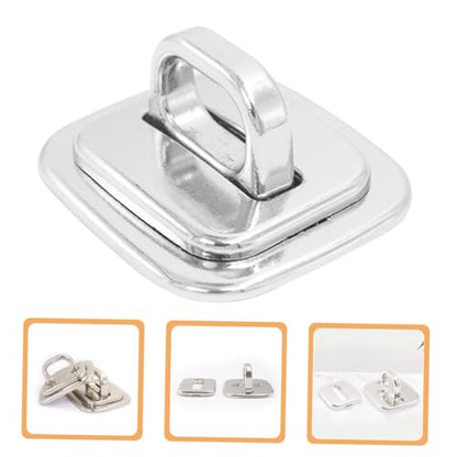 Housoutil 4pcs Laptop Security Plate -Theft Anchor for Keyed Combination Cable Locks Design for Desks Monitors and Devices Sturdy Theft