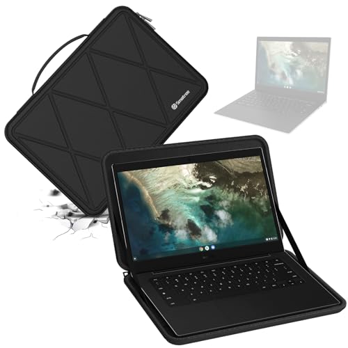 Smatree Hard EVA Protective Case for 14 inch Samsung Galaxy Chromebook Go | Compatible for 14 inch Samsung Galaxy Chromebook Go Laptop Notebook Bag (X8259) - color: X Series-Black, size: For 14 inch Samsung Galaxy Chromebook Go(X8259)