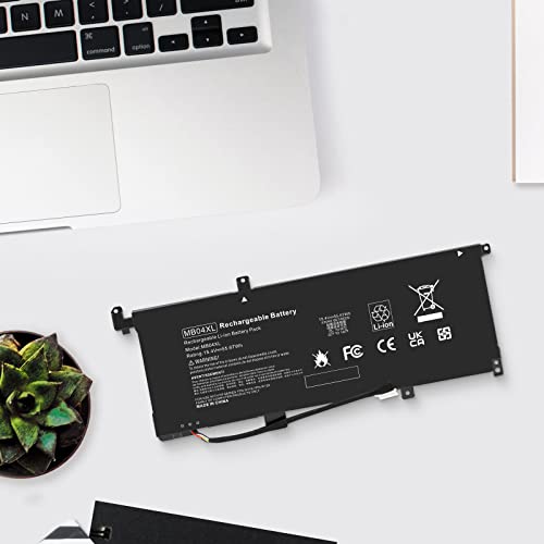 Fancy Buying MB04XL Battery for HP Envy X360 Convertible M6-AQ000 M6-AQ105DX M6-AQ003DX M6-AQ103DX M6-AR004DX 15-AQ 15-AQ005NA AQ101NG AQ015NR AQ273CL AQ173CL 15t-AQ200 843538-541 844204-850 - size: 9.53*3.58*0.28inch